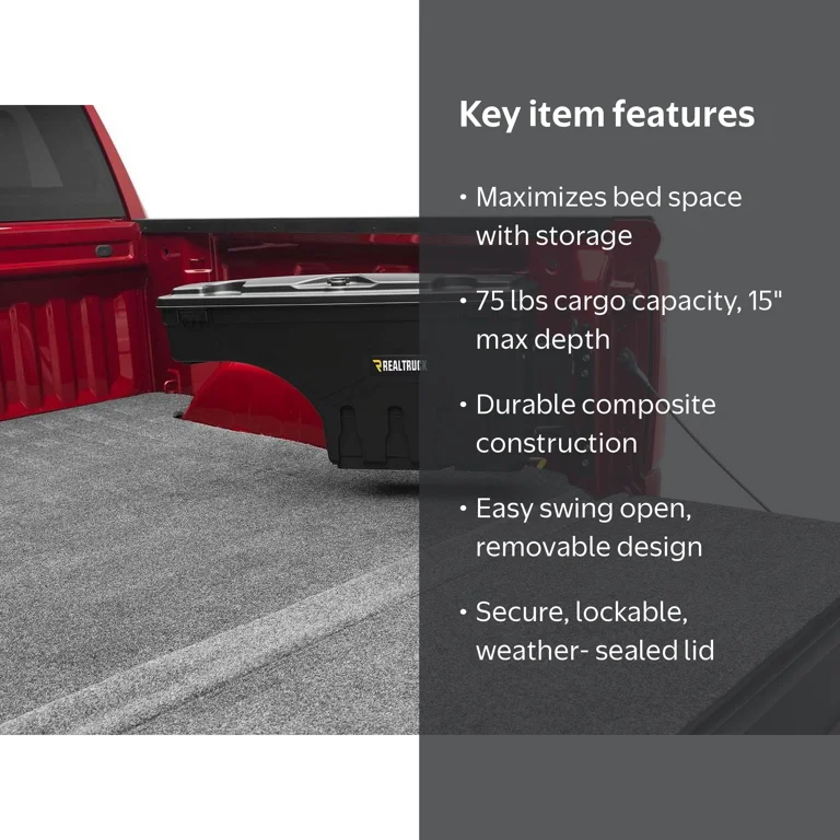 UnderCover Swingcase Toolbox Fits 20-26 Sierra/Sierra 2500/3500