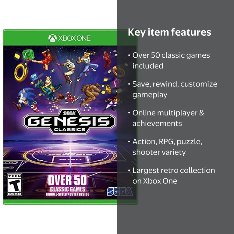 【中古】「非常に良い」Sega Genesis Classics (輸入版:北米) - XboxOne SEGA Genesis Classics - Family Friendly Original Console Video