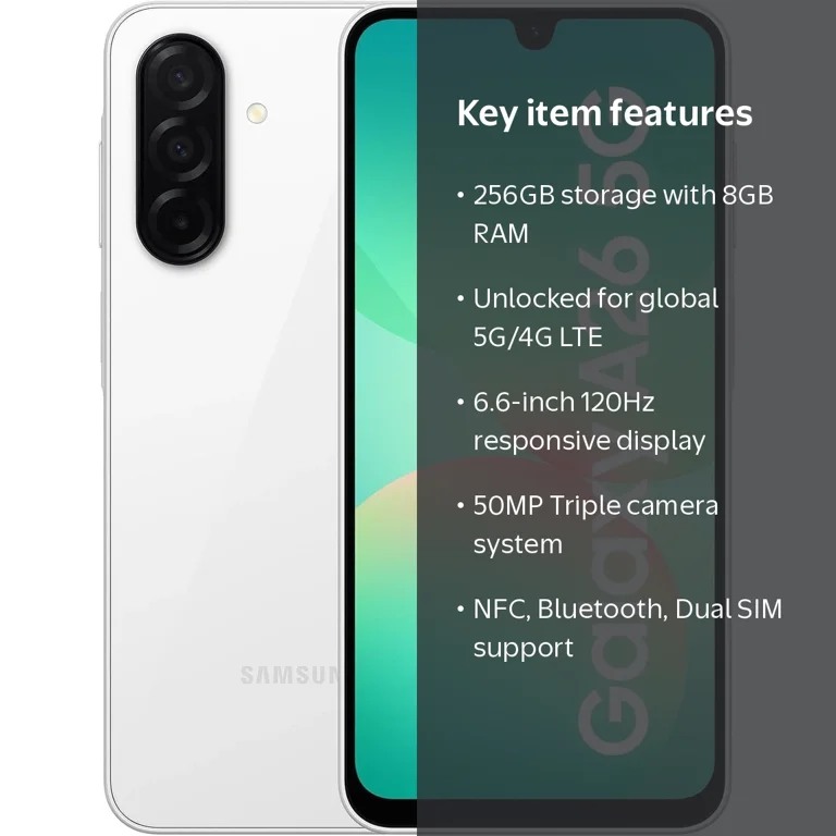 Samsung Galaxy A26 5G (256GB, 8GB) 6.7