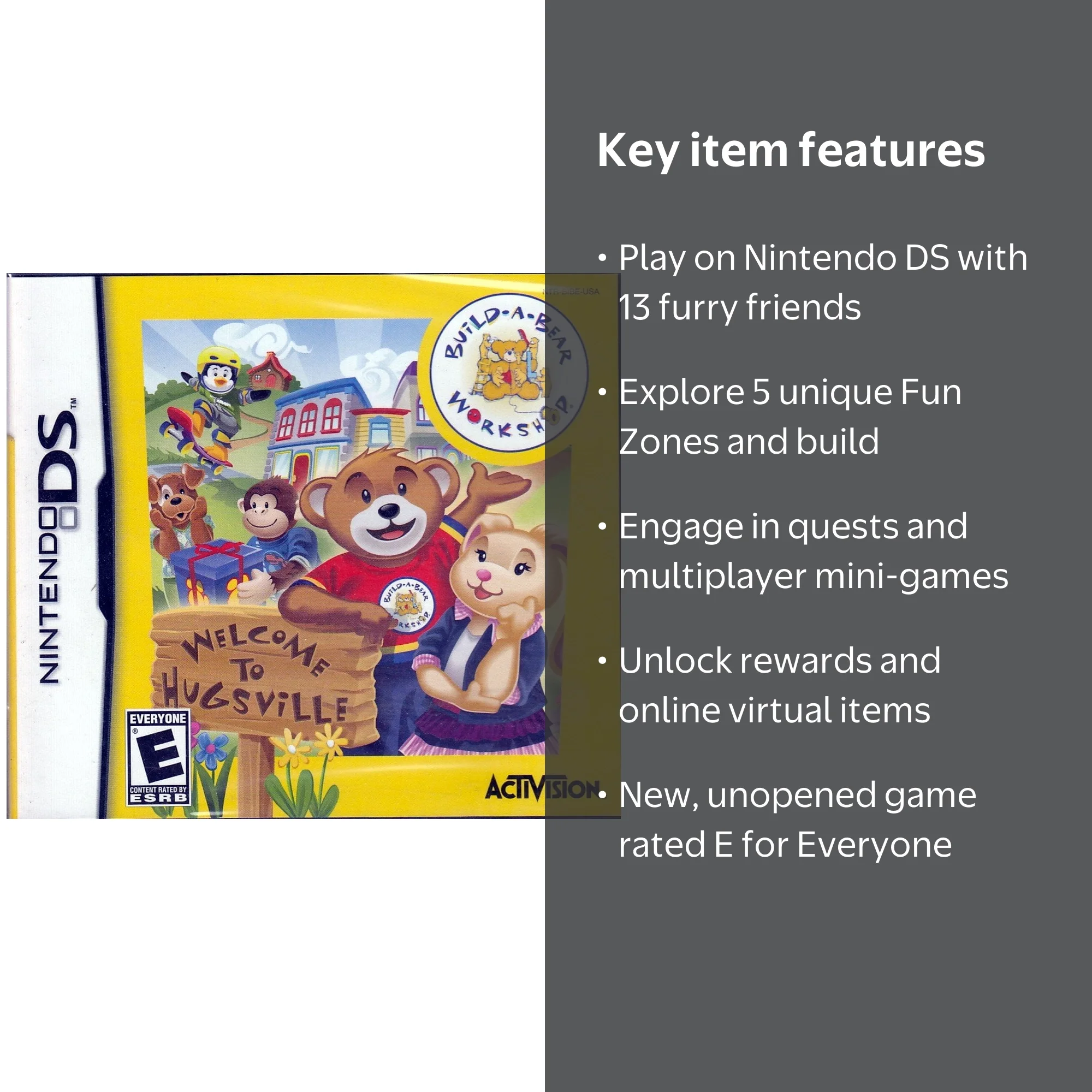 Build-a-Bear Workshop: Welcome to Hugsville - Nintendo DS