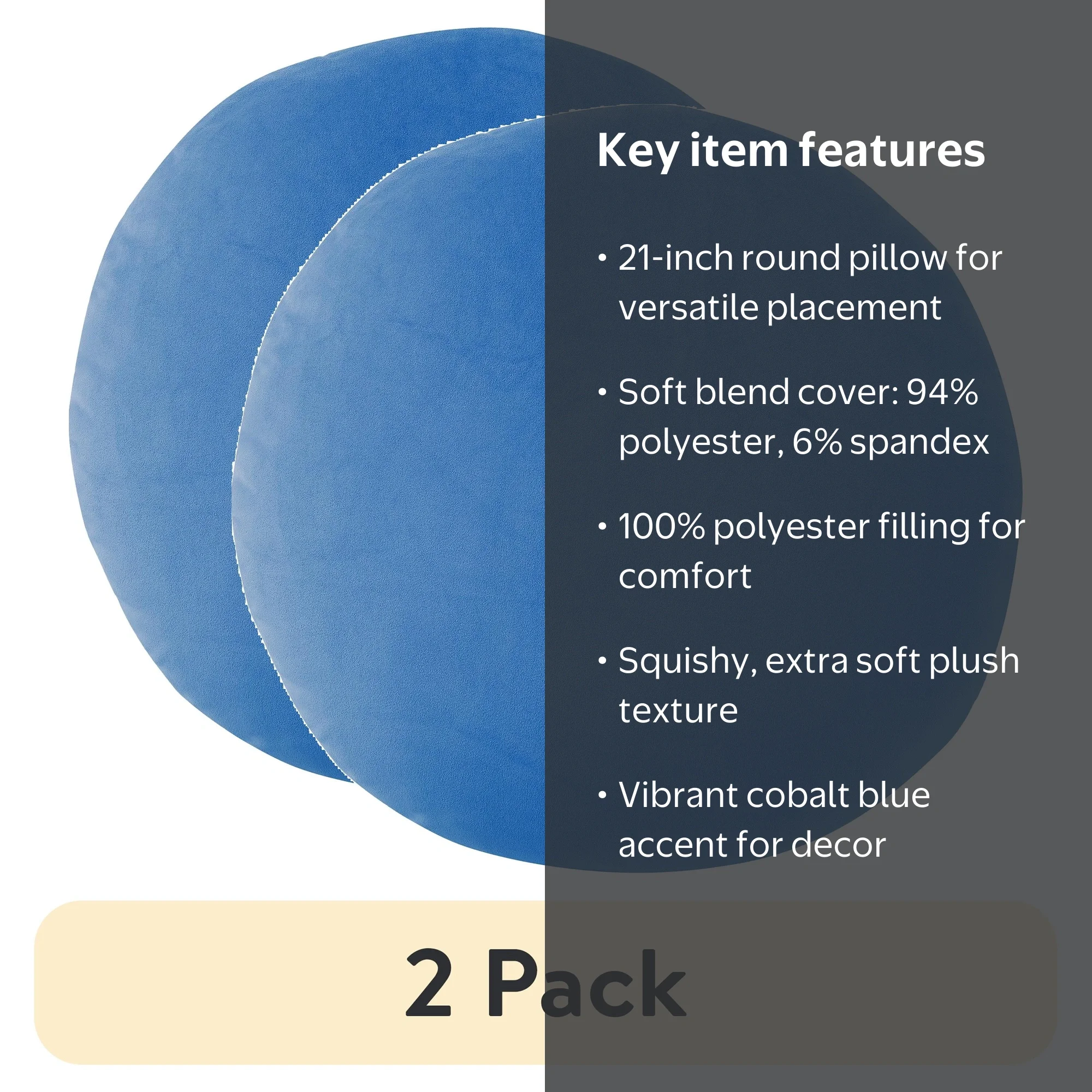 2 pack) Mainstays 21