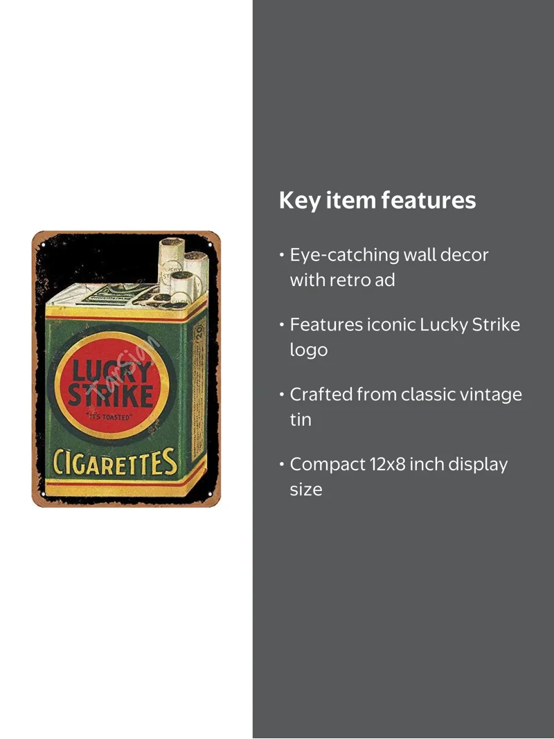 lucky strikes cigarettes for sale Strike Lucky Strike Cigarettes, by Brad