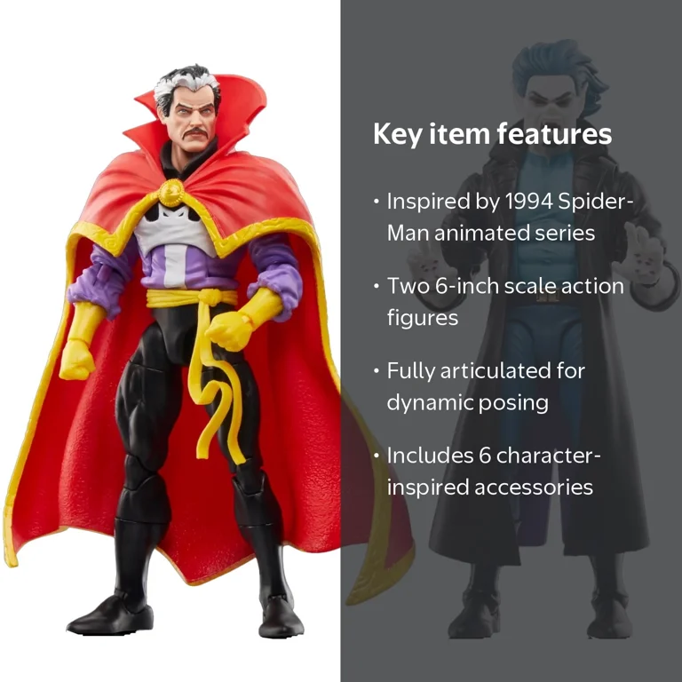Spider-Man - Marvel Legends - Doctor Strange & Morbius Action