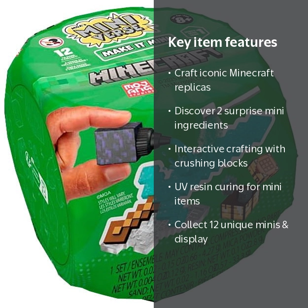 Miniverse Make It Mini Minecraft Mystery Pack - Walmart.com