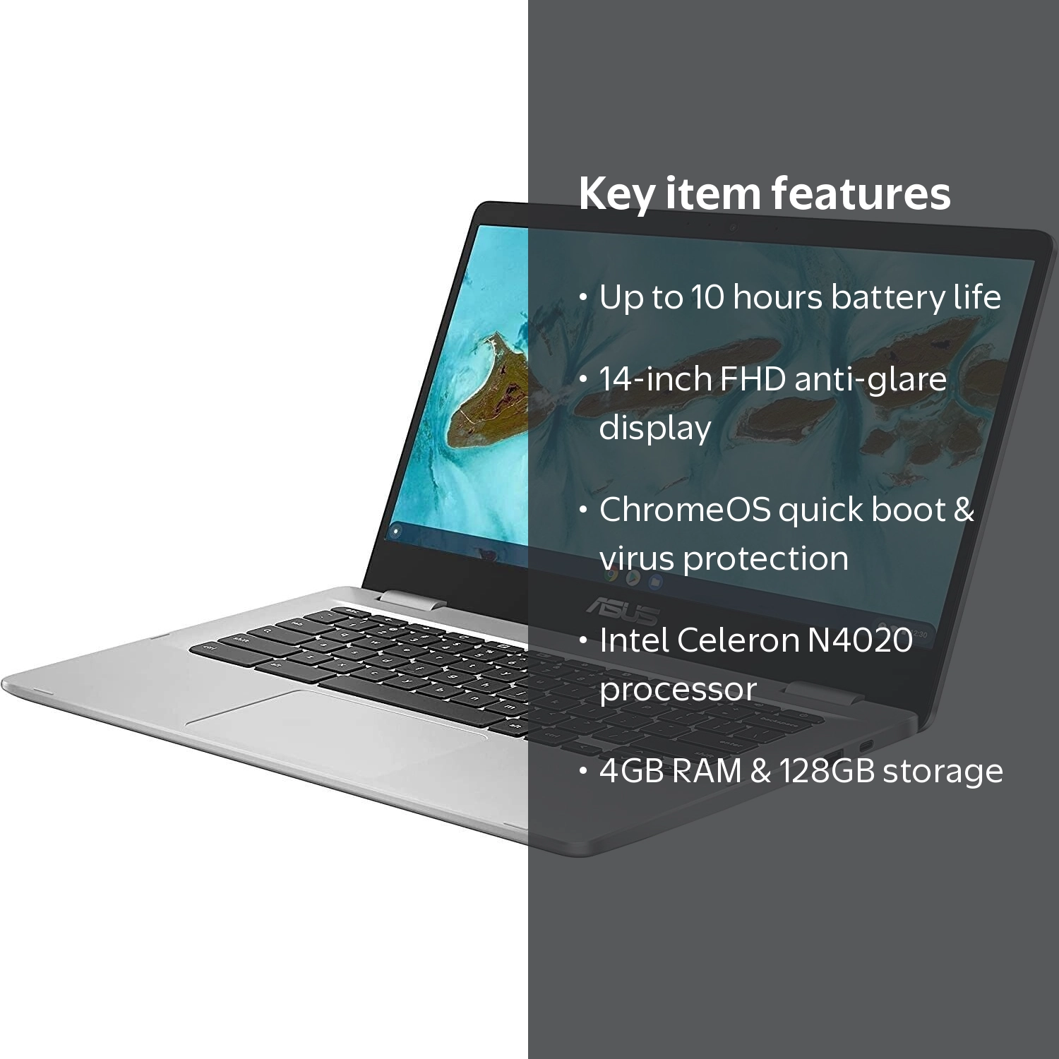 ASUS, Chromebook C424, 14.0