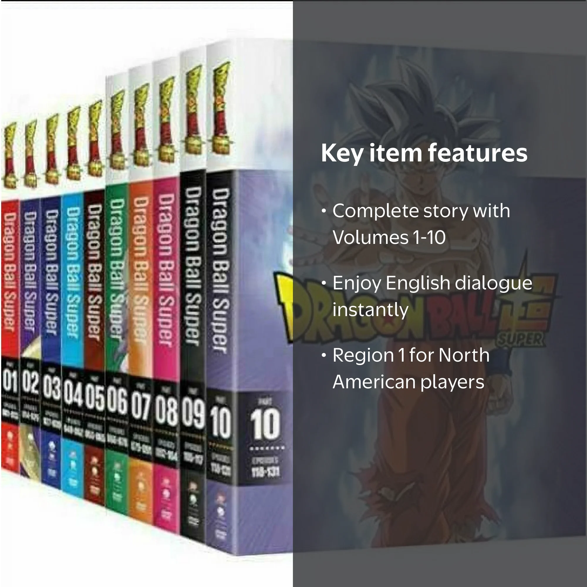Ball Super Dragon Ball Complete Series Box Set Dragon Ball Super