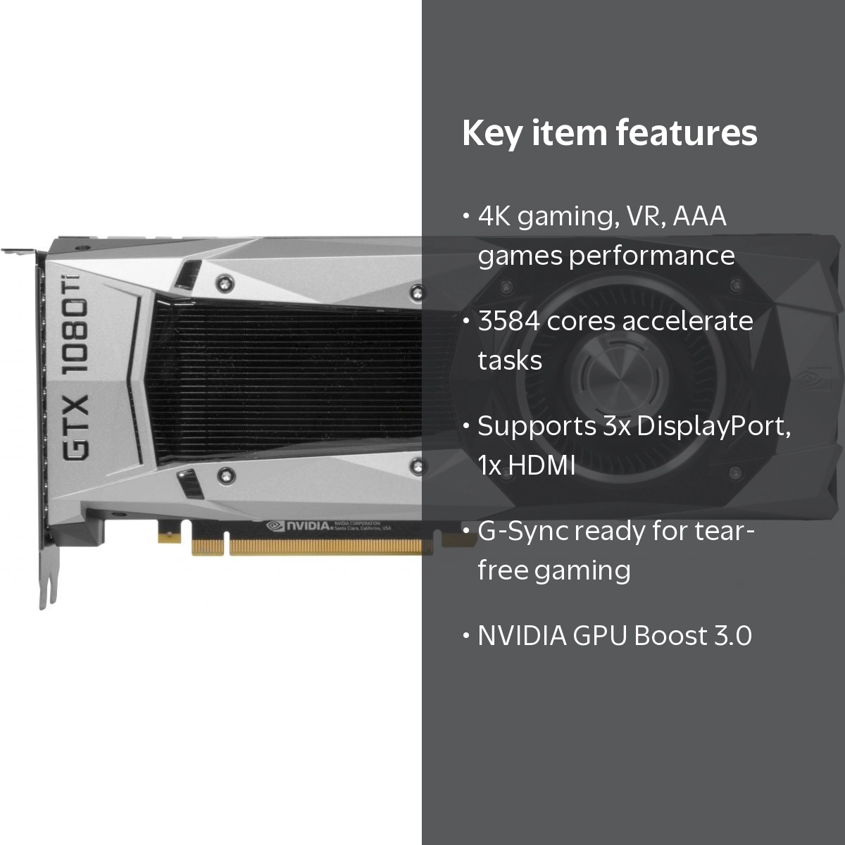 MSI GeForce GTX Ti Founders Edition Graphics Card - Walmart.com
