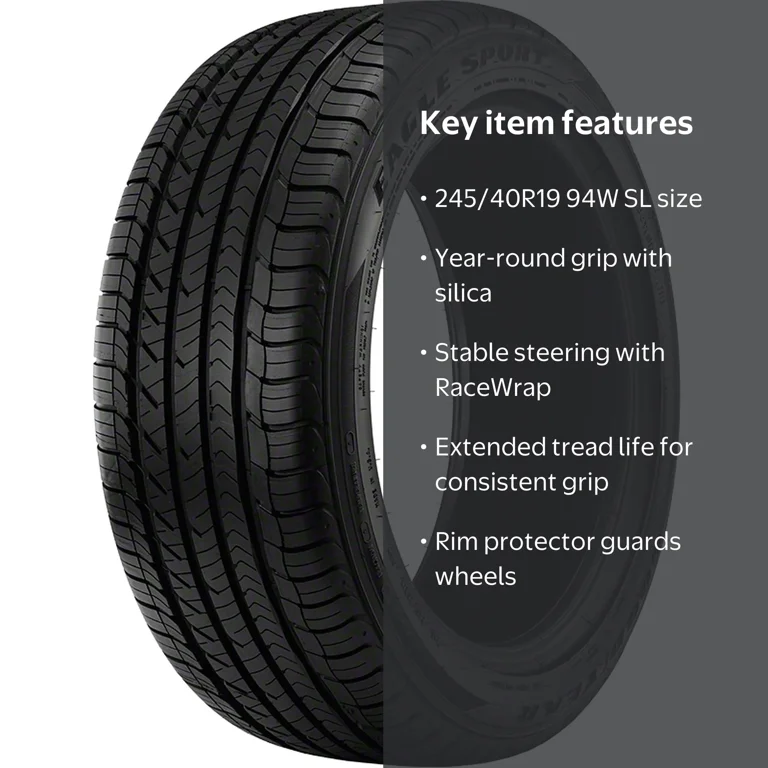Goodyear Eagle Sport All-Season 245/40R19 94W High Performance