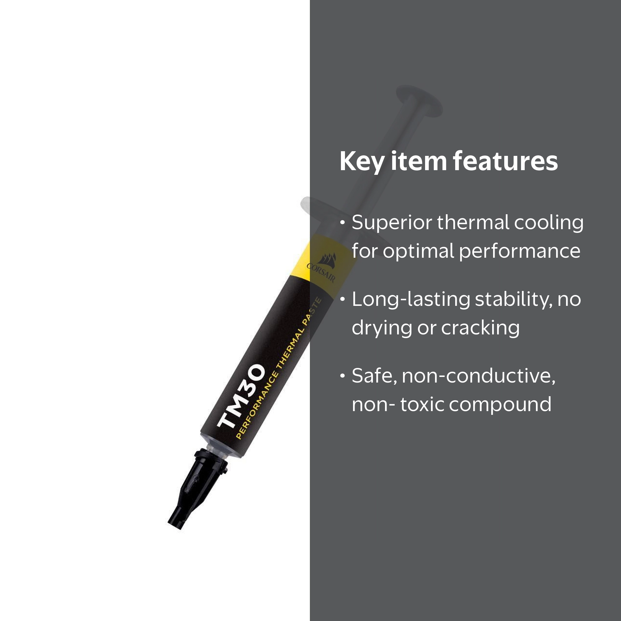 Corsair TM30 Performance PC Thermal Paste - Ultra-Low Thermal