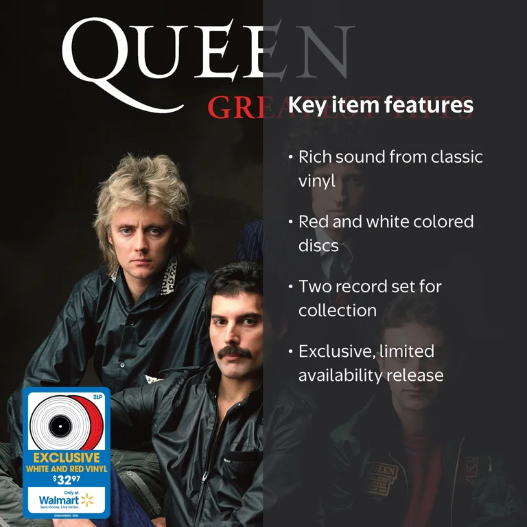Queen - Greatest Hits, Vol. 1 (Walmart Exclusive) - Vinyl