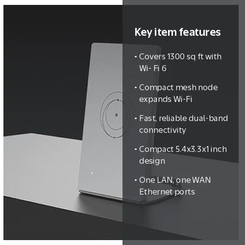 NTC Starlink, Router Mini, Wi-Fi 6, Dual-Band, Compact for Gen 2