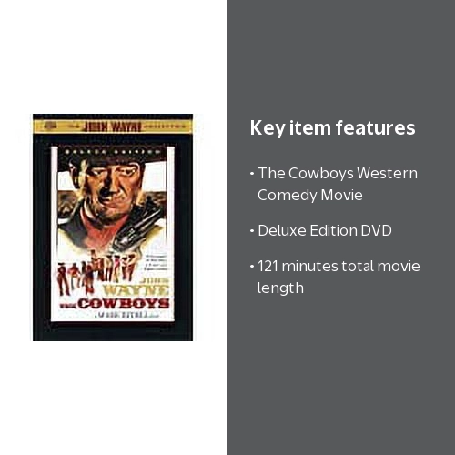 Warner Bros, DVD, The Cowboys Deluxe Edition, 121 mins Western