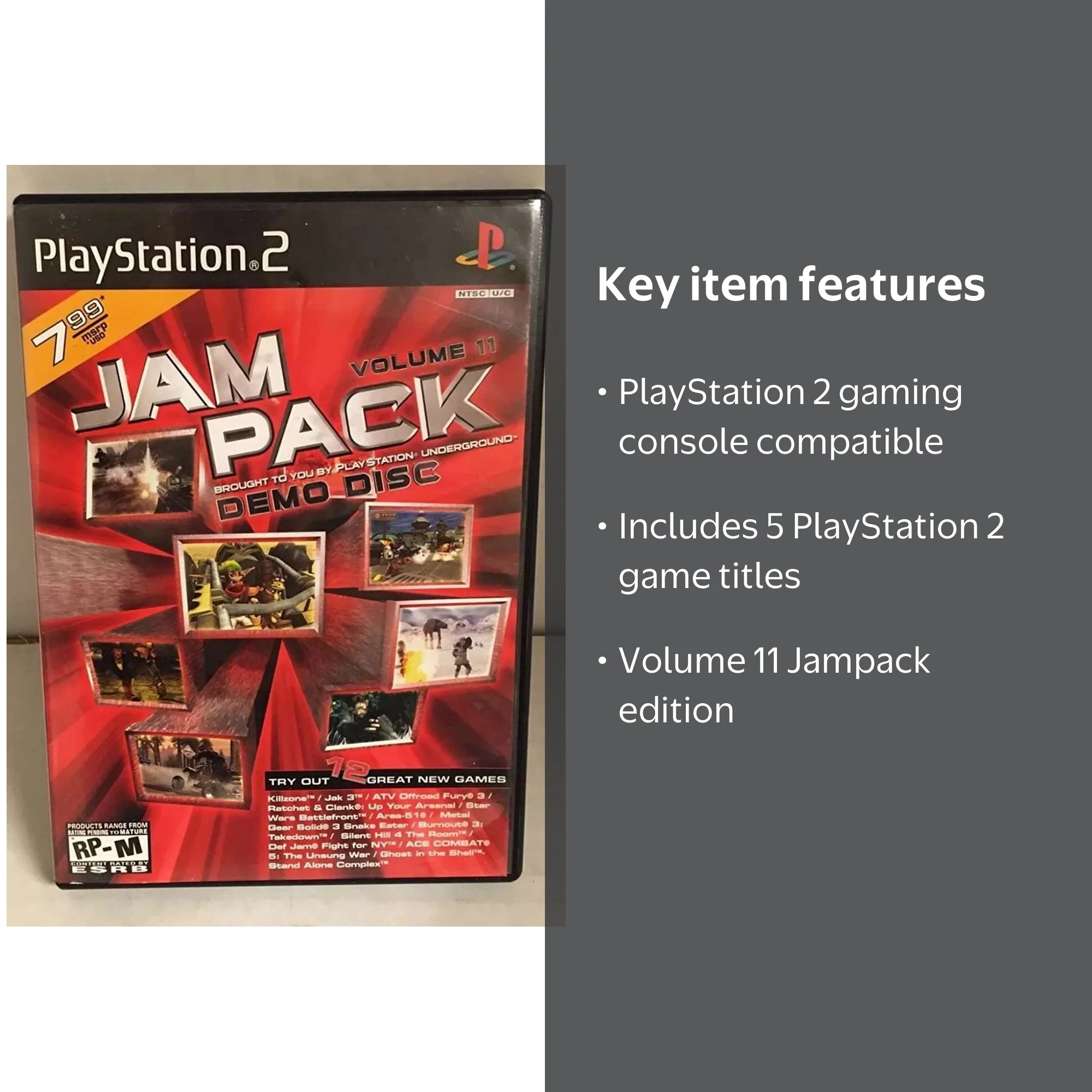 PlayStation Underground Jampack Volume 11 - PlayStation 2