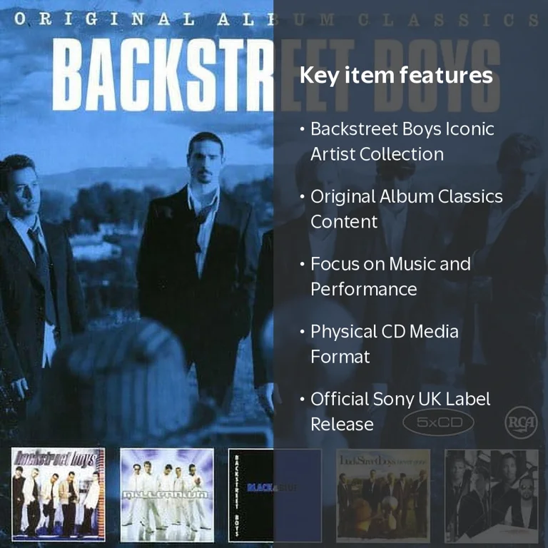 Backstreet Boys, CD, Original Album Classics, Music & Performance