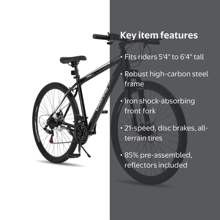 UBesGoo 29in 21 Speed High Carbon Steel Mountain Bike with