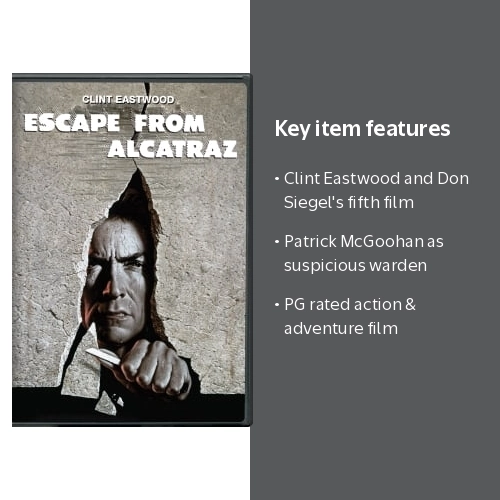 Paramount, Escape from Alcatraz, PG, 50-70 characters - Walmart.com
