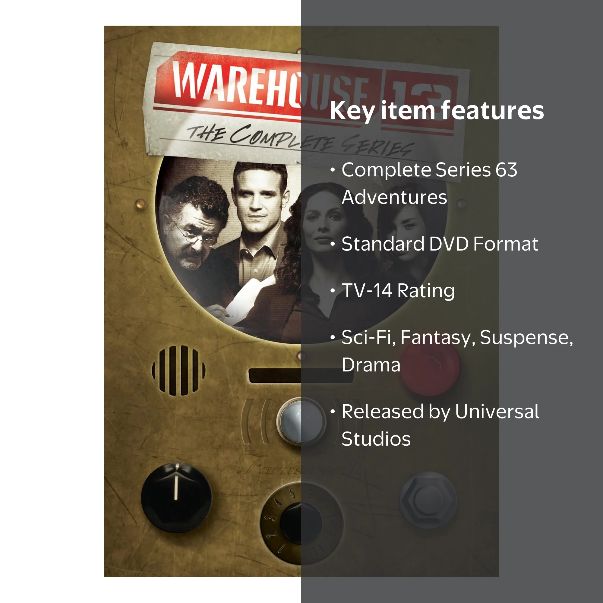 (未使用･未開封品)　Warehouse 13 - The Complete Series [Import anglais] f4u0baa Amazon.com: Warehouse 13: The Complete Series : Eddie McClintock