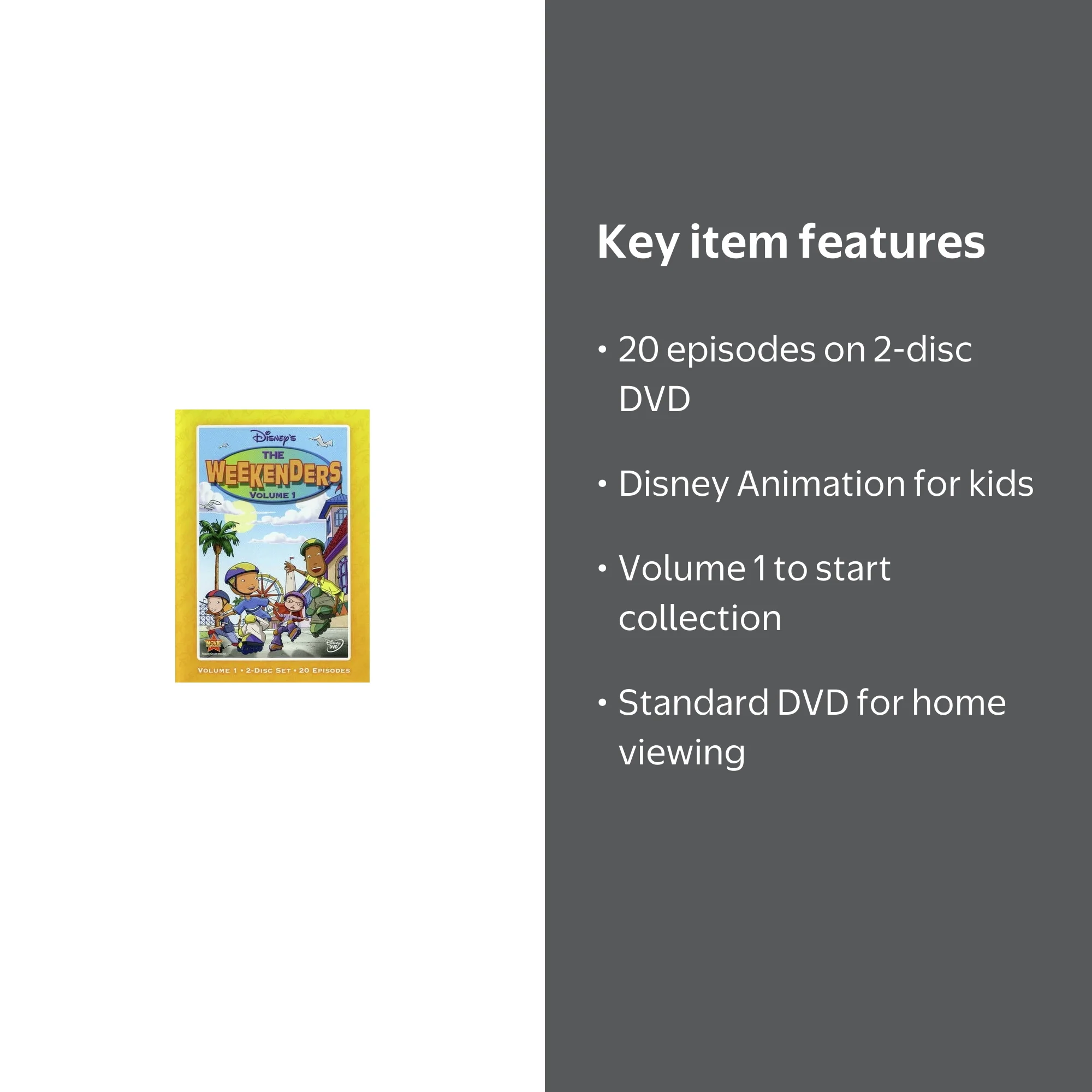 Disney's The Weekenders: Volume 1 - Standard 2 (DVD), Disney