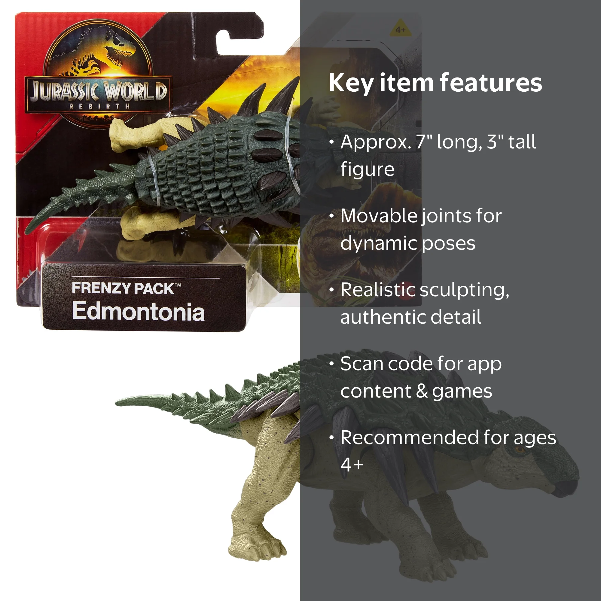 Jurassic World Rebirth Frenzy Pack Dinosaur Action Figure Toys