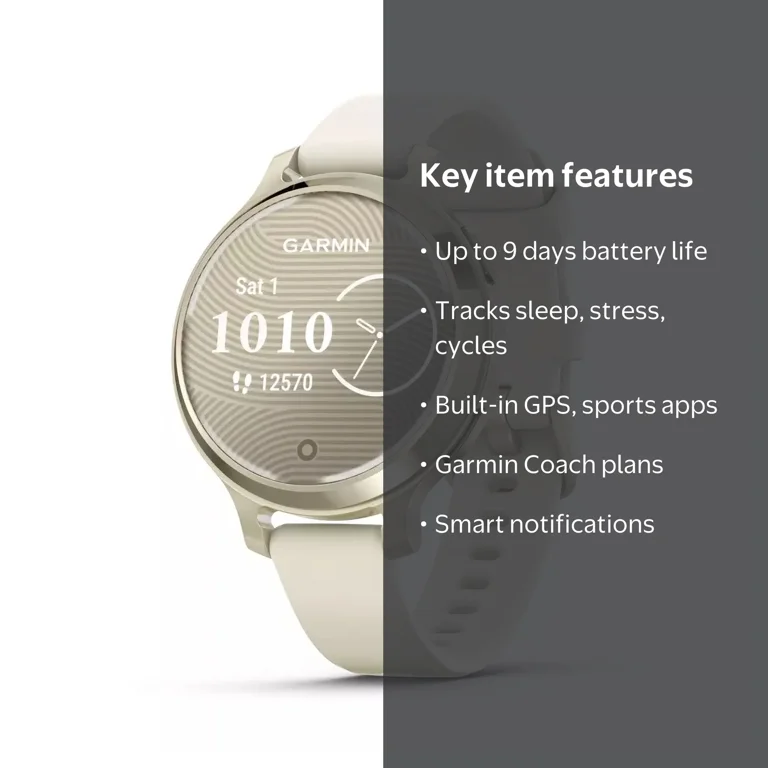 Garmin Lily 2 Active 38 mm Women Small and Stylish GPS Smartwatch
