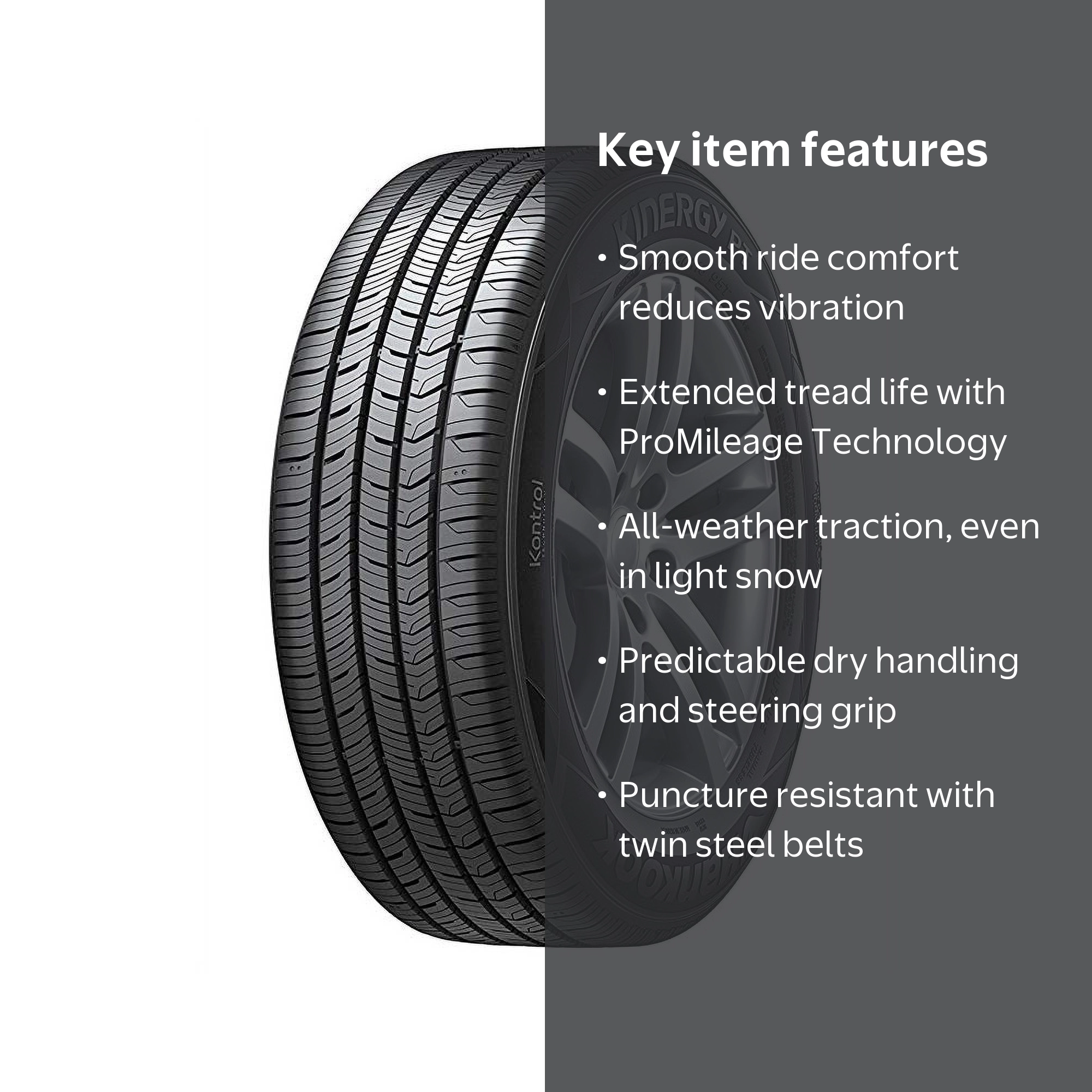 tk225/65r171本 Hankook Kinergy PT H737 215/65R17 99T Tire - Walmart.com