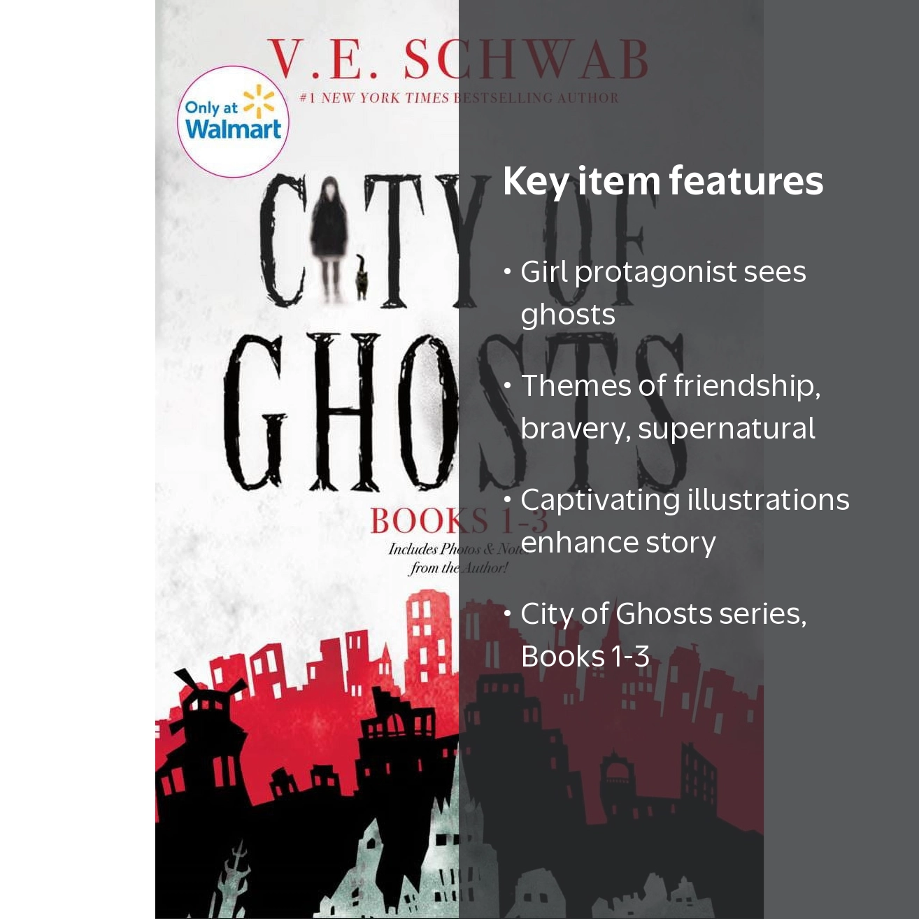 Scholastic, Book Set, City of Ghosts Book 1-3, Paperback - Walmart.com