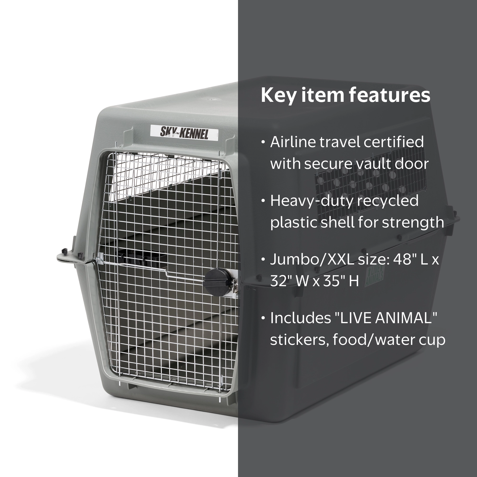 Petmate Large Sky Kennel, 48