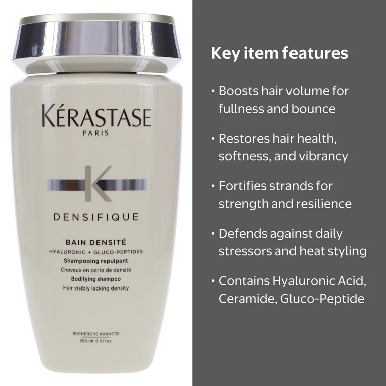Kerastase Densifique Moisturizing Bain Densite Volumizing Shampoo