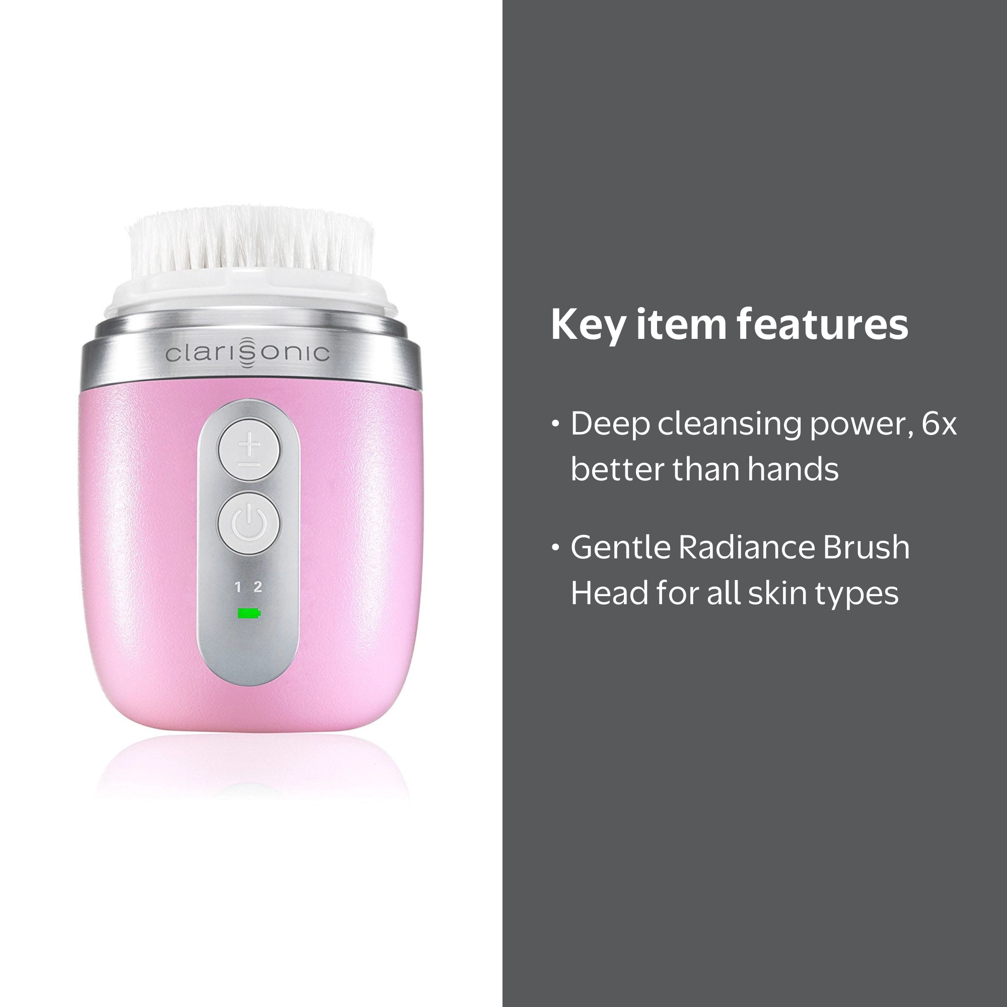 Clarisonic, Mia Fit Sonic Facial Cleansing Brush System, Pink