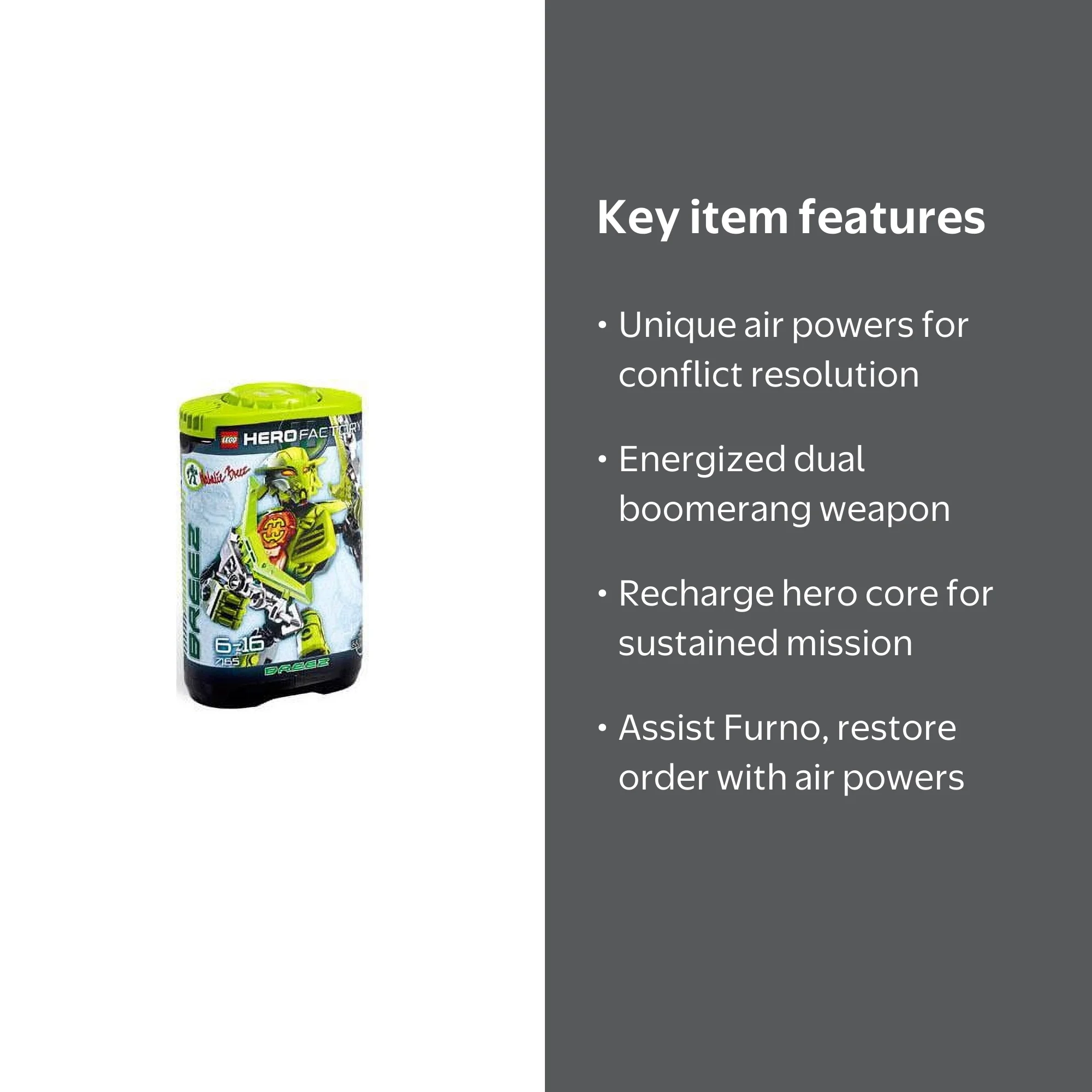 LEGO Hero Factory Natalie Breez Set #7165 - Walmart.com