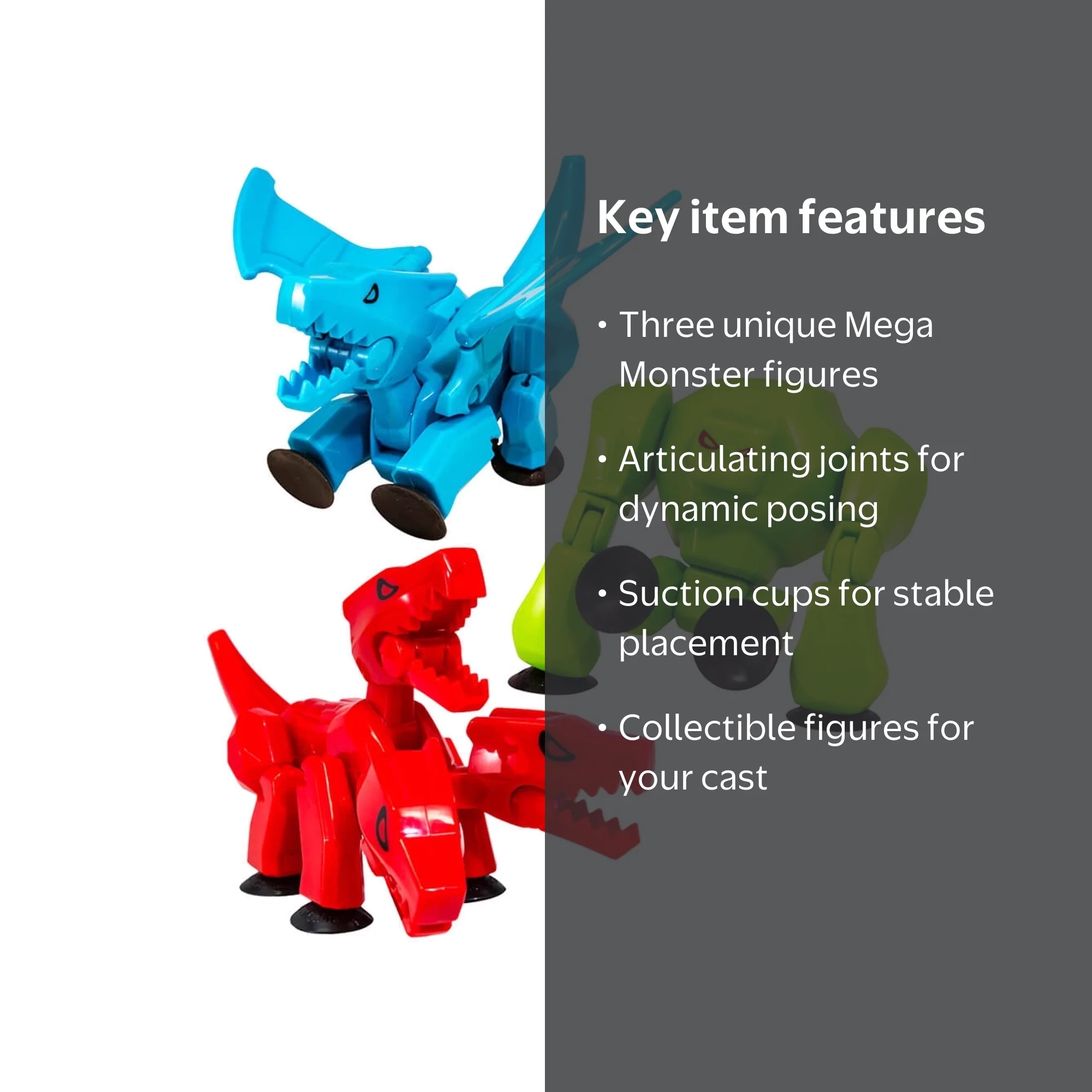 Stikbot Mega Monsters Cerberus, Gigantus & Scorch 3pk Action Figures -  Walmart.com