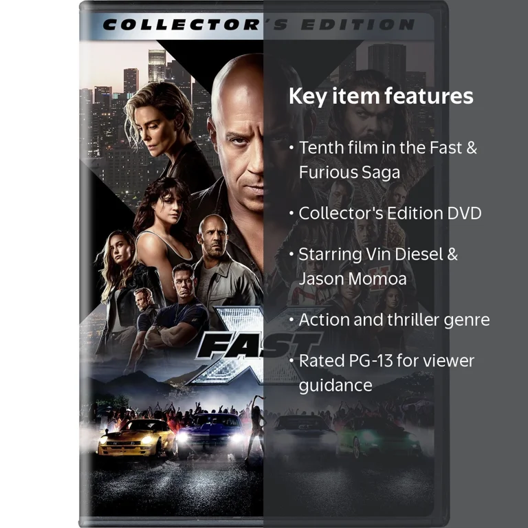 【セル版】富夫［DVD］ Fast X (2023) (DVD) - Tenth Installment Starring Vin Diesel