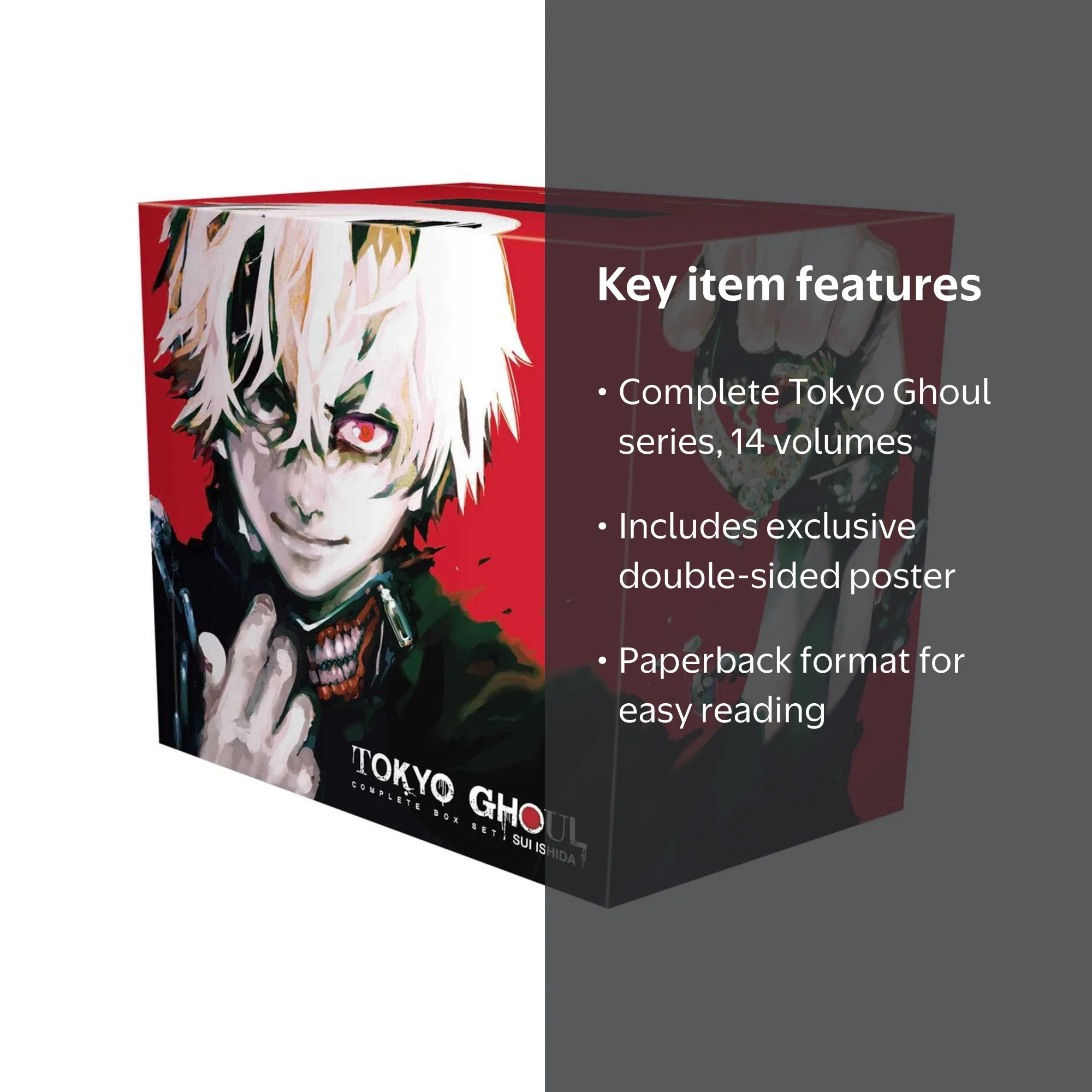 Sui Ishida, Tokyo Ghoul Complete Box Set, ISBN 9781974703180