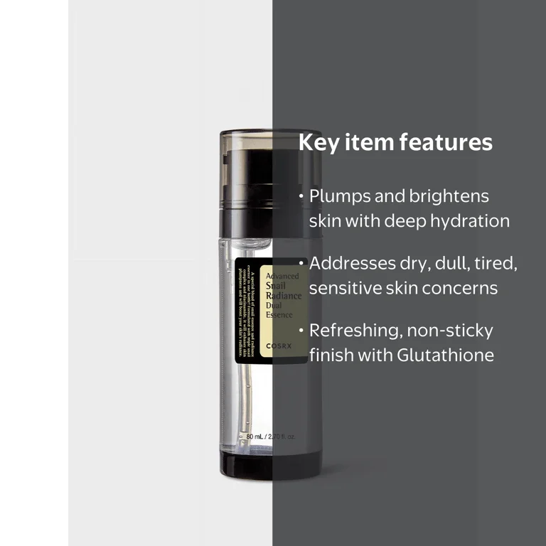 COSRX Advanced Snail Radiance Dual Essence, 2.71 fl oz - Walmart.com