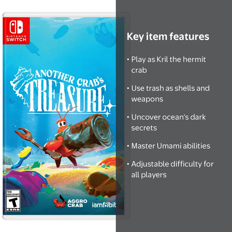 Another Crab's Treasure, Nintendo Switch - Walmart.com