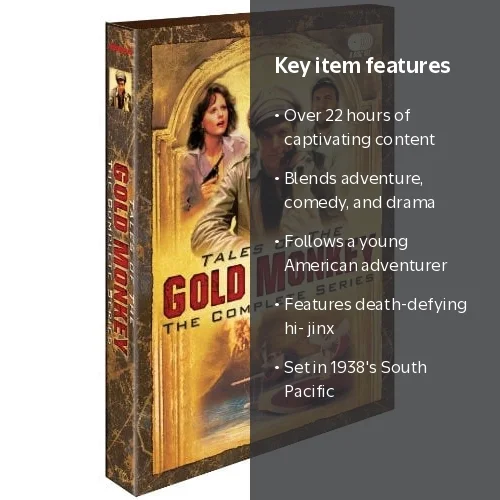 Tales of the Gold Monkey: The Complete Series, DVD, Adventure