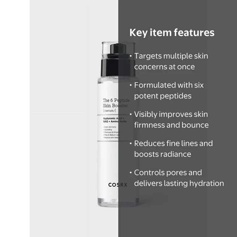 COSRX, The 6 Peptide Skin Booster Serum, 5.07 fl oz - Walmart.com