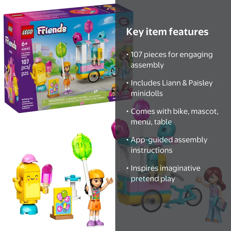 yumセット LEGO, Building Toy, 42692, Pretend Play Set for Kids 6+ - Walmart.com