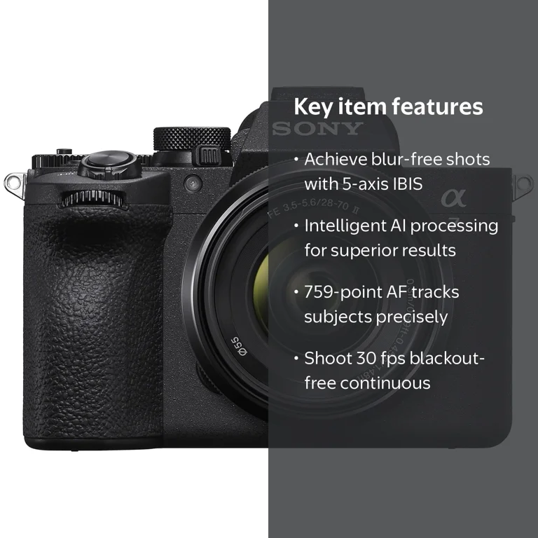 Sony a7 V Full-frame Mirrorless Interchangeable Lens Camera with