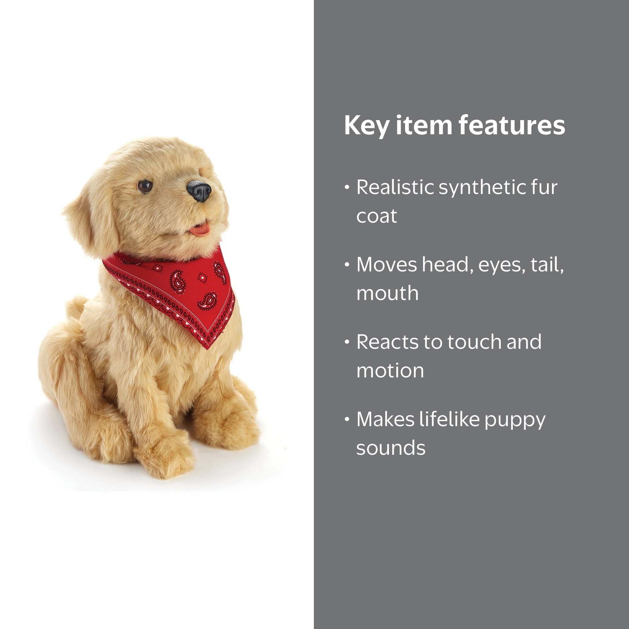 Joy For All Companion Pet Dog (Golden Pup), A91085L01PT - Walmart.com