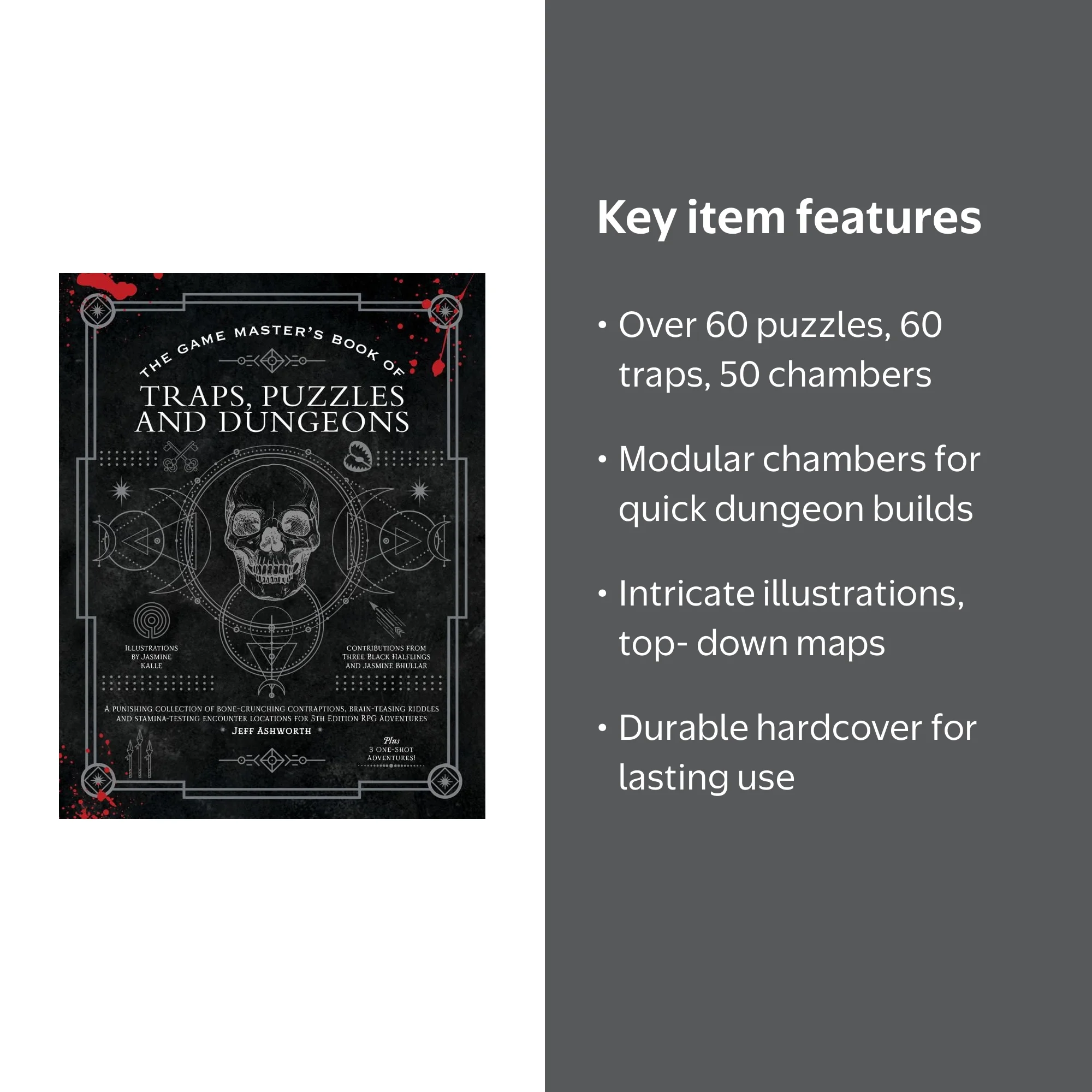 Jeff Ashworth, The Game Master Series: Traps, Puzzles, Dungeons
