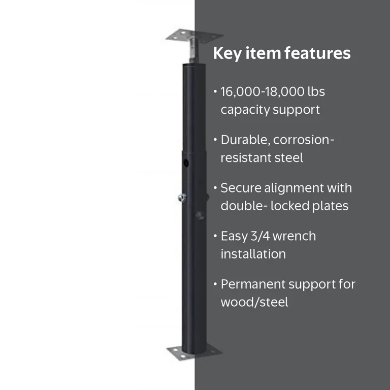 Tiger Brand Adjustable Jack Post JS-36 for Basement Support and