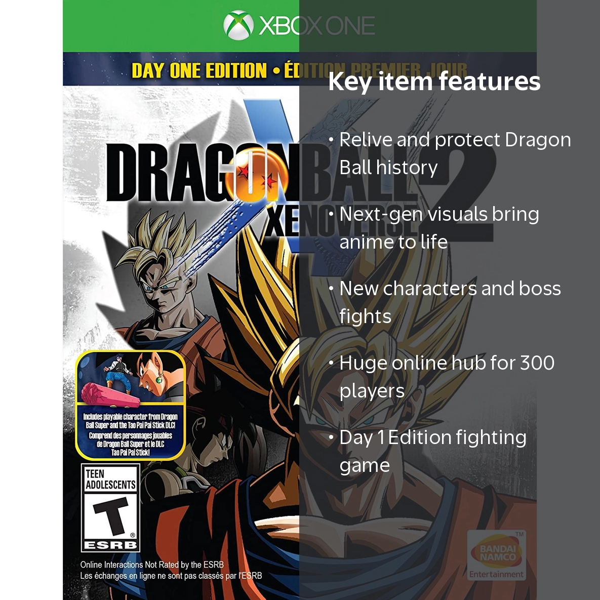Bandai Namco Anime Fighting Game - Dragon Ball Xenoverse 2 Day 1