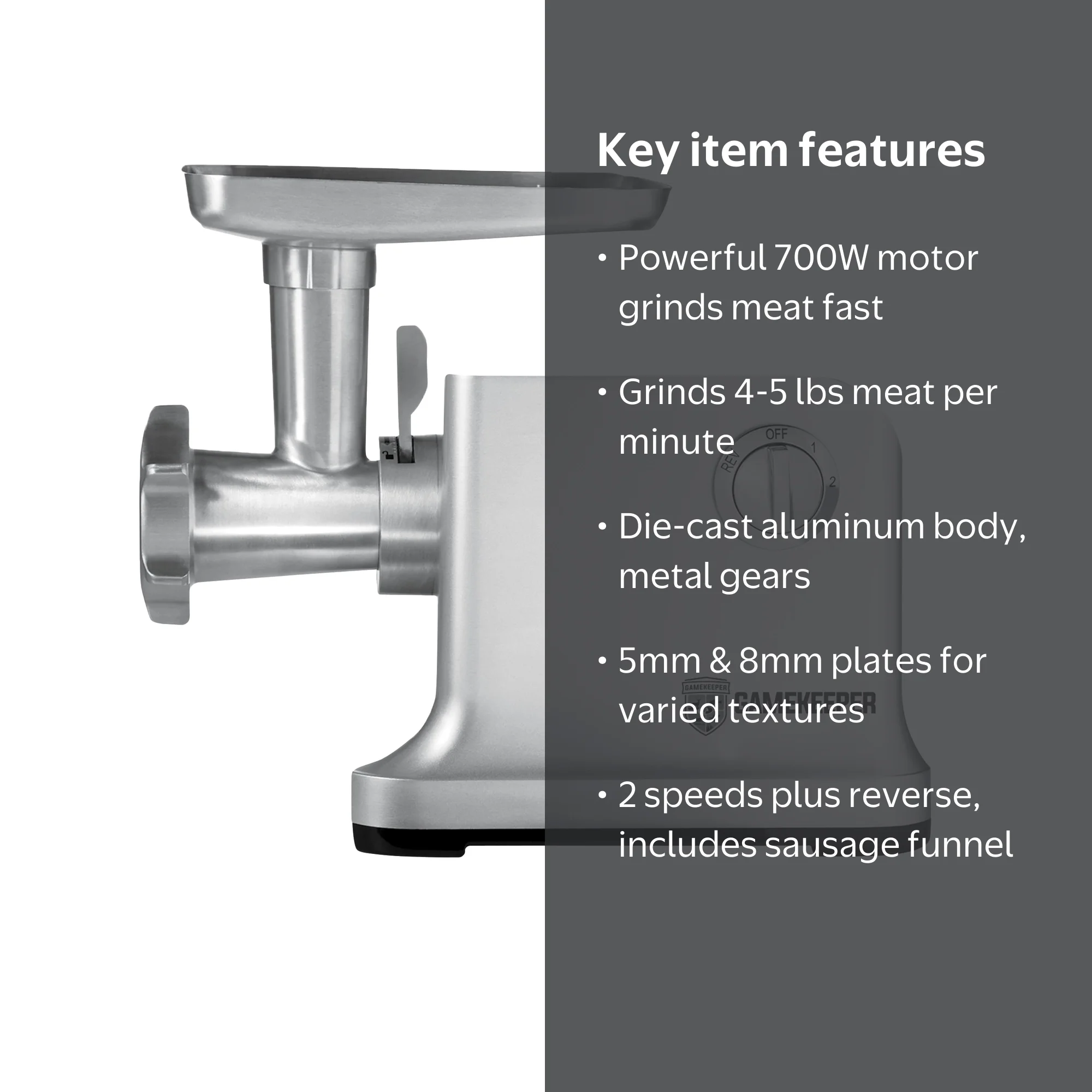 Weston Mossy Oak GameKeeper® #12 Electric Meat Grinder and Sausage