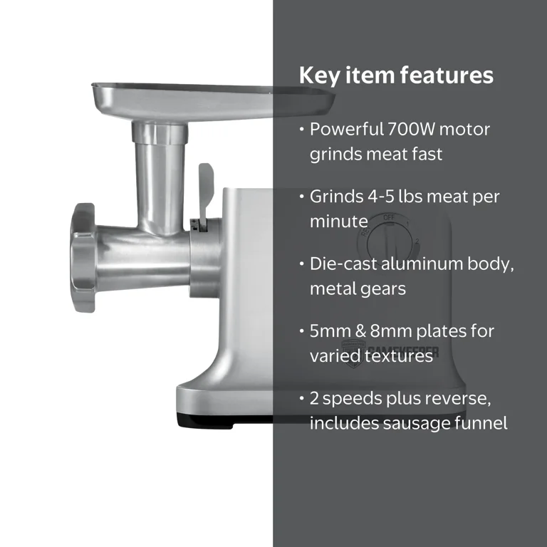Weston Mossy Oak GameKeeper® #12 Electric Meat Grinder and Sausage