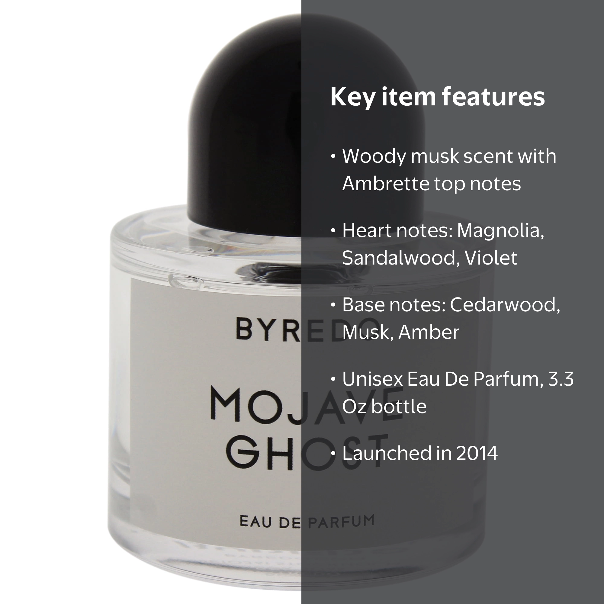 Byredo Mojave Ghost Eau De Parfum - Unisex, 3.3 Oz, Notes of