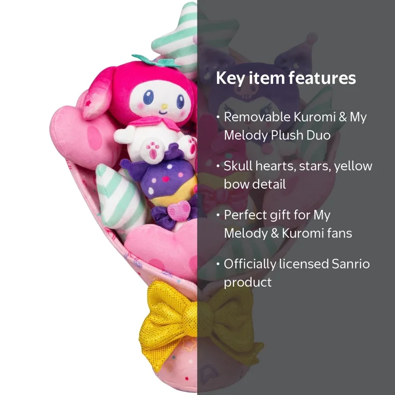 Sanrio Hello Kitty & Friends My Melody 50th & Kuromi 20th