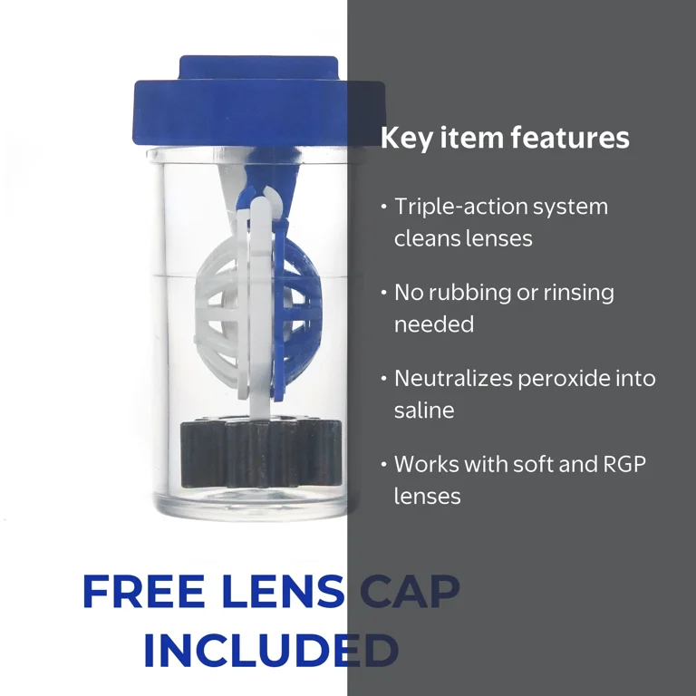 4 pack) CLEAR CARE Cleaning & Disinfecting Contact Lens Solution