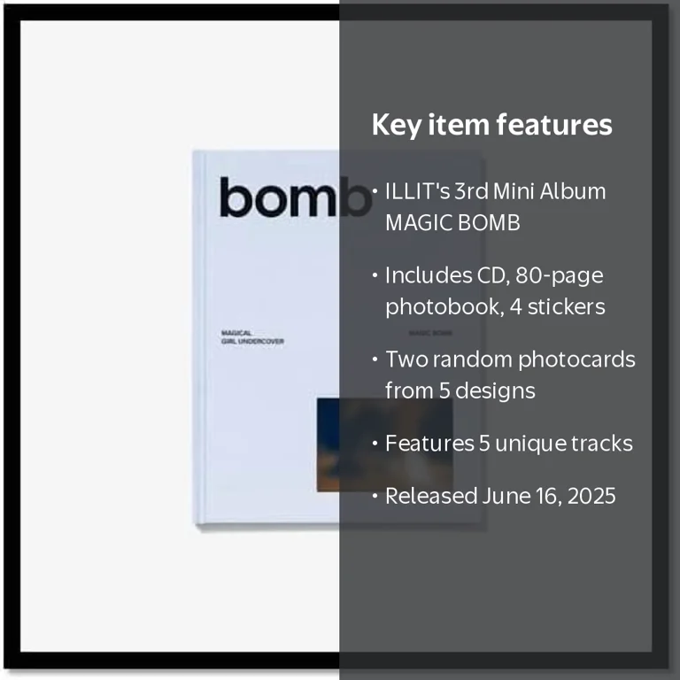 ILLIT - [BOMB] 3rd Mini Album MAGIC BOMB Version - Walmart.com