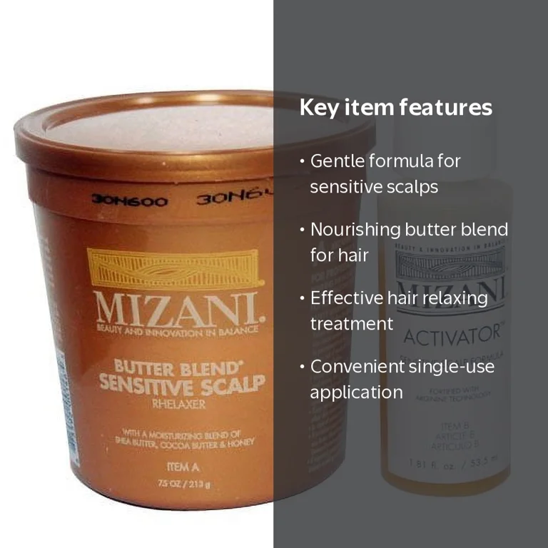 MIZANI Butter Blend Sensitive Scalp Rhelaxer Single Application
